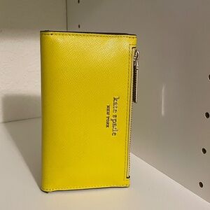 Yellow Kate Spade Wallet